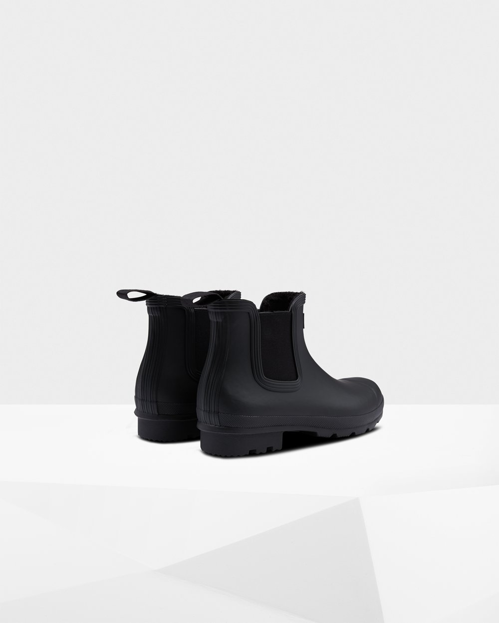 Botas Chelsea Hunter Hombre - Original Insulated - Negros - VUGOFYJ-35